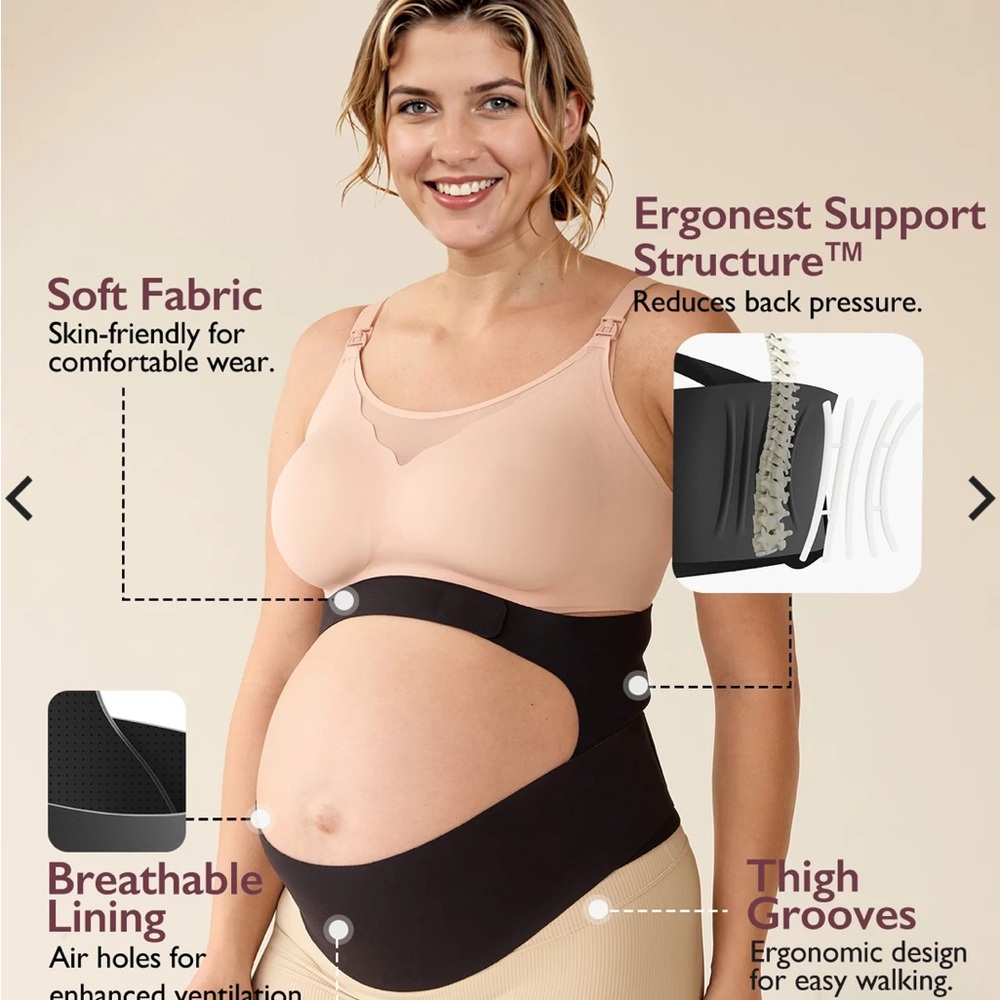 Momcozy BellyEmbrace - Momcozy Ergonest Maternity Belly Band